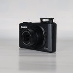 Canon PowerShot S110 12.1MP Digital Camera – Black, Case, SD Card – Excellent